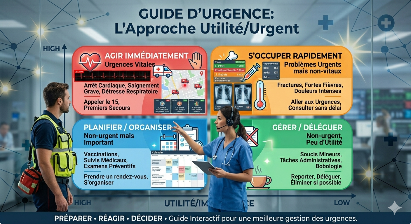 Guide d'Urgence (L'approche Utilité/Urgent)