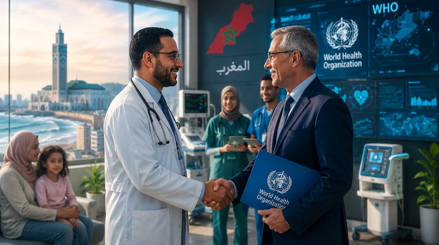 Santé au Maroc 2026 : médicaments moins chers, dossier médical numérique et coopération renforcée avec l'OMS
